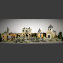 Ville De Claremont - Diorama  