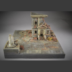 Reich Chancellery ruin - diorama
