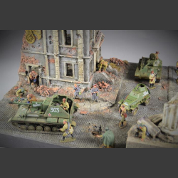 Reich Chancellery ruin - diorama