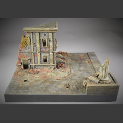 Reich Chancellery ruin - diorama