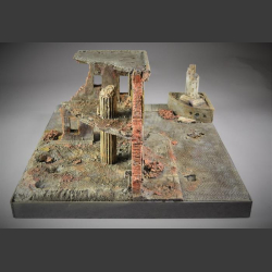 Reich Chancellery ruin - diorama