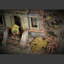 Reich Chancellery ruin - diorama