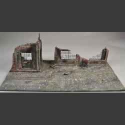 Factory ruin - diorama 