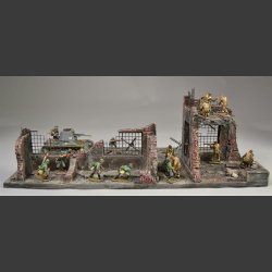 Factory ruin - diorama 