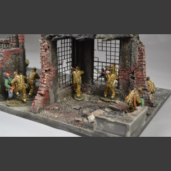Factory ruin - diorama 