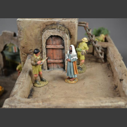 North African village - diorama 