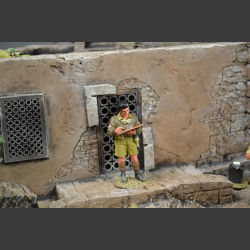 North African village - diorama 