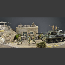 Military outpost - diorama