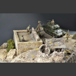 Military outpost - diorama