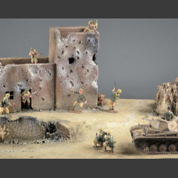 North African ruin - diorama 
