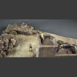North African ruin - diorama 
