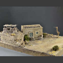 Military outpost - diorama