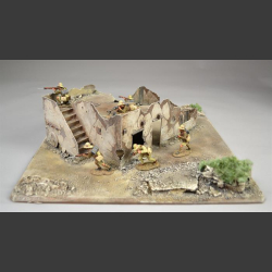 Ruin desert diorama