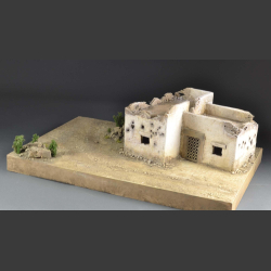 Desert outpost - diorama