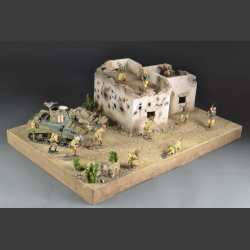 Desert outpost - diorama