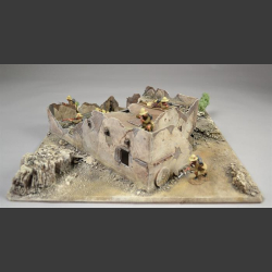 Ruin desert diorama