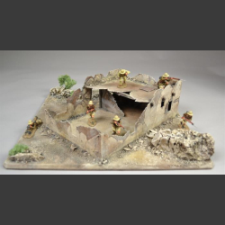 Ruin desert diorama