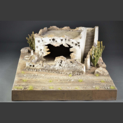 Desert outpost - diorama