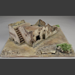 Ruin desert diorama