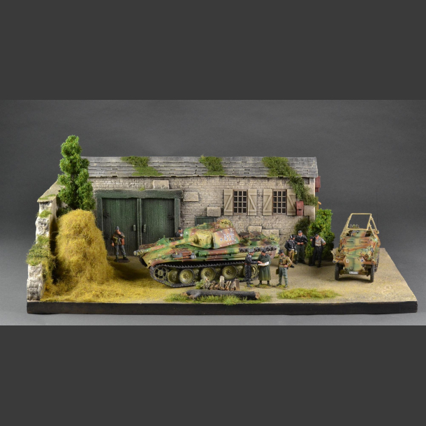 Farmhouse - diorama 