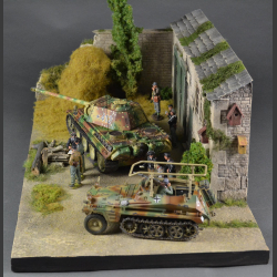 Farmhouse - diorama 