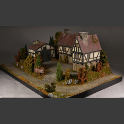 German Farm inn - diorama 