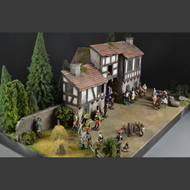 Medieval Farmhouse - diorama 