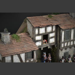 Medieval Farmhouse - diorama 