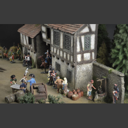 Medieval Farmhouse - diorama 