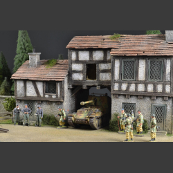 Medieval Farmhouse - diorama 