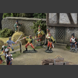 Medieval Farmhouse - diorama 