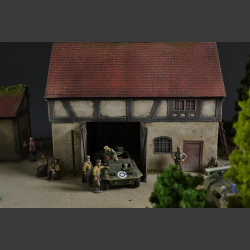 German Farm - diorama 