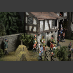 Medieval Farmhouse - diorama 