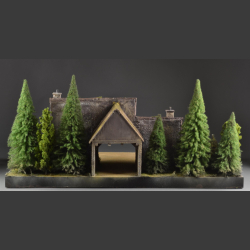 Medieval Farmhouse - diorama 