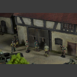 German Farm - diorama 