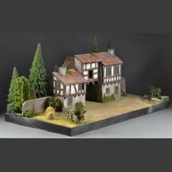 Medieval Farmhouse - diorama 