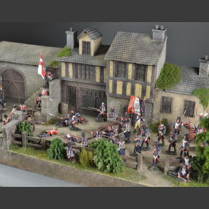 Medieval town - diorama