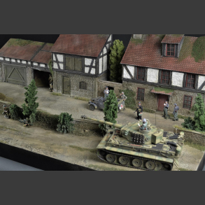 German Farm - diorama 
