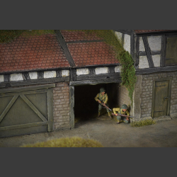 German Farm - diorama 