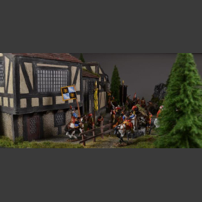 Medieval Village - diorama 