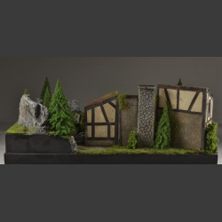 Medieval Village - diorama 