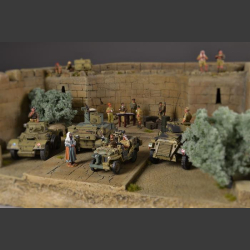 Egyptian Ruins - diorama