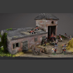 La Haye Sainte - diorama 