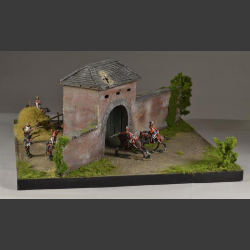 La Haye Sainte - diorama 