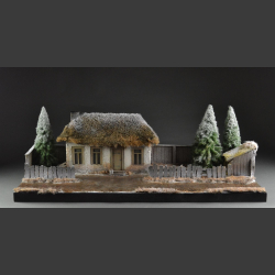 Russian farmhouse - diorama