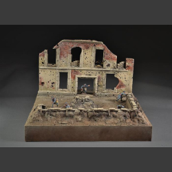Ruin building - diorama 