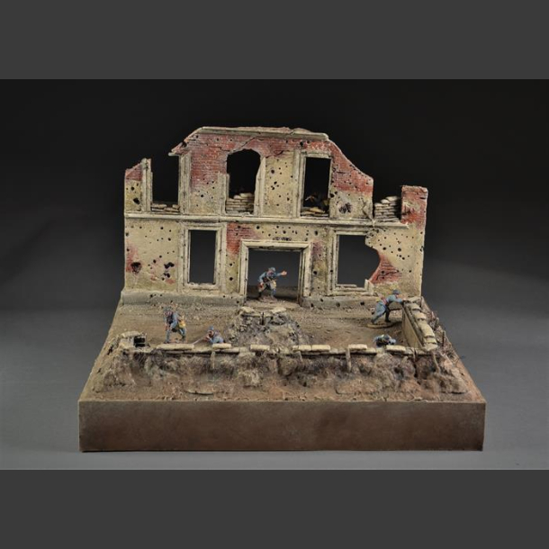 Ruin building - diorama 