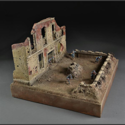 Ruin building - diorama 