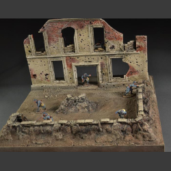 Ruin building - diorama 
