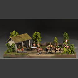 Barn by the road- Diorama 
